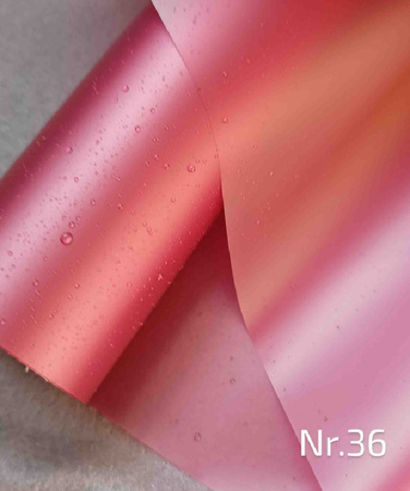 Frosted decorative floristry foil 50cm x 9.5m