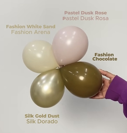 Sempertex Latexballons, Pastel Dusk Rose, 45cm, 1Stk.