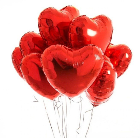 Foil balloon - Red heart 56cm, Grabo