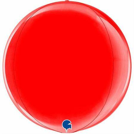 Globus Ballon rot 4D Ball 40 cm