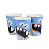 Pillow Monsters paper cups (8 pcs)