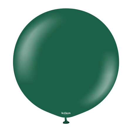 Latex Balloons Standard Dark Green, 45cm, 25 pcs.