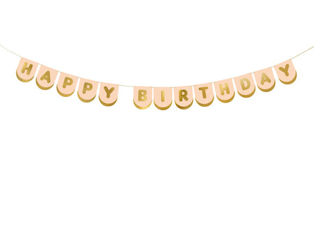 Happy Birthday Banner, 150cm