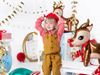 Foil balloon reindeer, holidays 50x62 cm