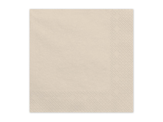 Paper napkins Beige Desert Sand 33x33cm 20 pcs