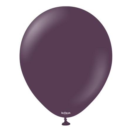 Latex balloons Kalisan Plum, 30cm, 100 pcs.