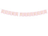 Garland Birthday - HAPPY BIRTHDAY banner, pink