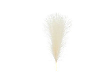 Artificial pampas grass, 10x45 cm, light cream