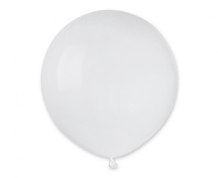 Pastel latex balloons, White, Gemar White, 48 cm, 25 pcs