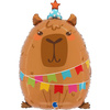 Folienballon Party Capybara 58 cm