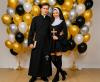 Men’s Priest Costume, Cassock with Belt, size 52