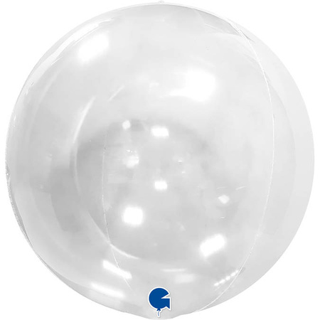 Balloon Transparent 15 'Globe Banner with 4D valve