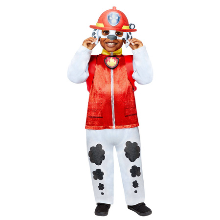 Paw Patrol Marshall Kostüm, Verkleidungskostüm , Deluxe 3-4 Jahre alt