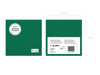 Paper napkins Dark Green Dark Green 33x33cm 20pcs