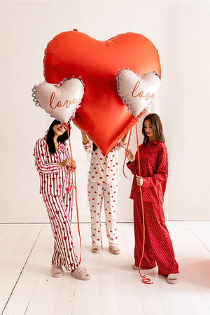 Foil Balloon Heart, Love, Valentine's Day, 50x47 cm