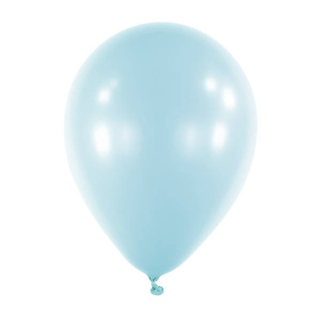 Latex Balloons Decorator Macaron Sky Blue 28cm, 100 pcs.