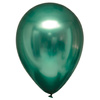 Latex balloons Satin Luxe Chrome Emerald,12cm, 100 pcs