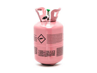 Helium bottle, pink, for 50 balloons