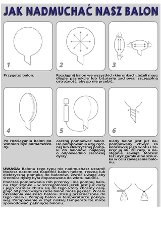 Transparenter Ballon, runder Kristall Bobo, 61 cm