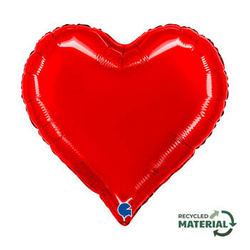 Folienballon - Rotes Herz 46cm, Sweetie Heart, Grabo