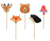 Picery candles Forest animals, 5 pcs.