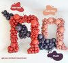 Latex balloons Kalisan Plum, 30cm, 100 pcs.