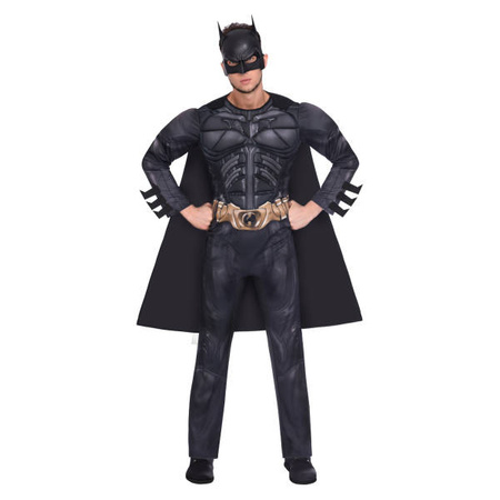 Kostüm, Verkleidung Batman Schwarzer Ritter Größe L