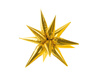 Foil balloon Star 3D, 95cm, gold