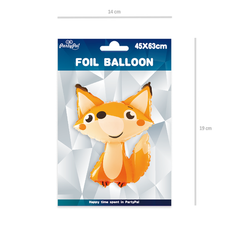 Foil balloon Lisek 45cm x 63cm