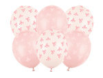 Luftballons Strong Schleifen Mix Pastell 30 cm 6 Stk