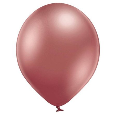 Latex balloon D5 Glossy Rose gold  12cm, 100 pcs