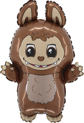 Folienballon Grabo Braun labubu Brown 61 cm