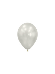 Sempertex Latex Balloons Silk Oyster White, 12 cm, 50 pcs