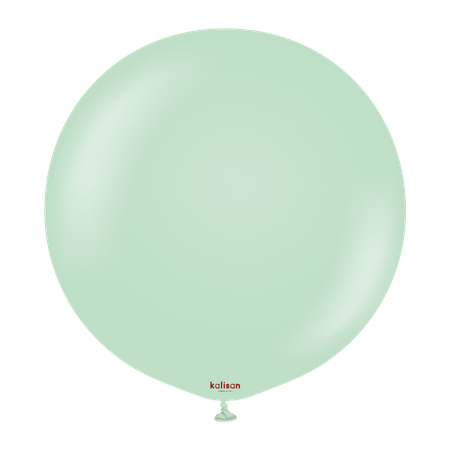 Latex Balloons Kalisan Macaron Green, 45cm, 1 pcs.