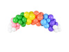 Girlande Ballon Regenbogen 200 cm, 61 el.