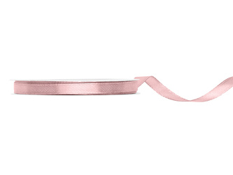 Satin Ribbon, Light Dirty Pink, 6mm/25m