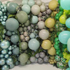 Latex Balloons Kalisan Retro Olive, 45cm, 25pcs.