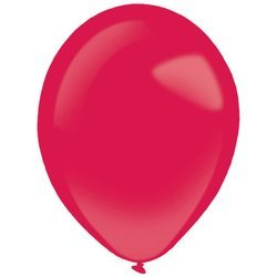 Rote Latexballons, Decorator Fashion Berry, 28cm, 50 Stück.
