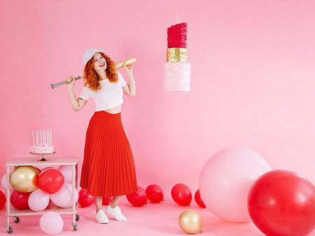 Latex balloons Strong pink, Pastel Baby Pink, 30 cm, 100 pcs.