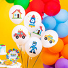 Latex balloons Pads 30cm 6pcs.