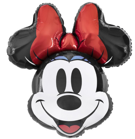 Foil Balloon – Minnie Mouse Head, 61 cm