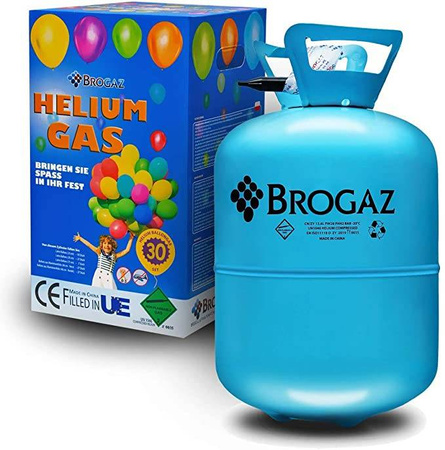 Heliumflasche für 90 Ballons, 0,59 m³ Kapazität