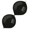 Latex Balloons Decorator E-Link Jet Black, 30cm, 50 pcs.