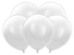 LED-Leuchtballons 30 cm, Weiß, 5 Stück