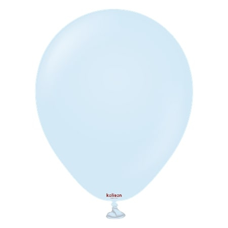 Latex Balloons Kalisan Macaron Baby Blue, 13cm, 100 pcs.