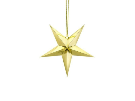 Paper Star, 30cm, gold