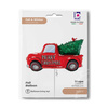 Foil Balloon, Christmas Car, Merry Christmas with Tree, 104 cm