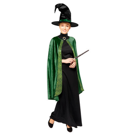 Dress, costume disguise professor mcgonagall harry potter, size M