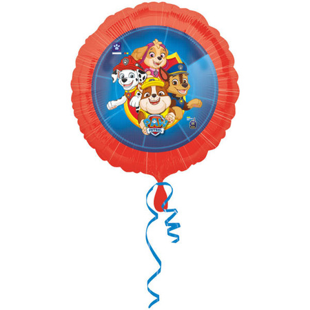 Paw Patrol Folienballon - rund, 43cm