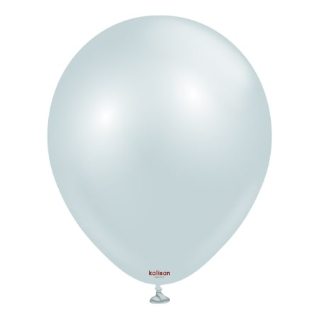 Latex Balloons Kalisan AURA Ice Blue, 12cm, 50 pcs.